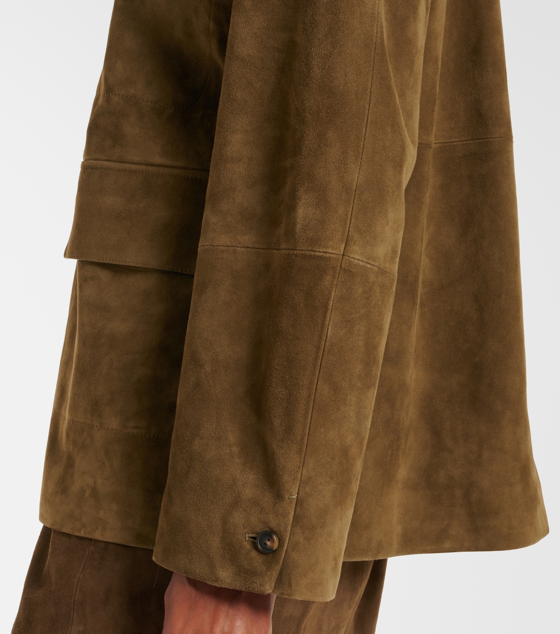 Giacca oversize in suede | Vince