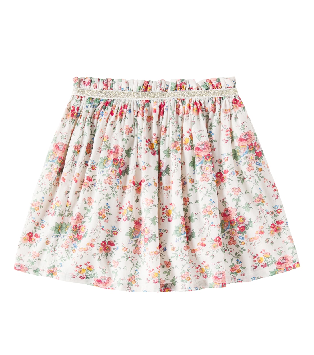 Jupe Cephee en coton à fleurs | Louise Misha
