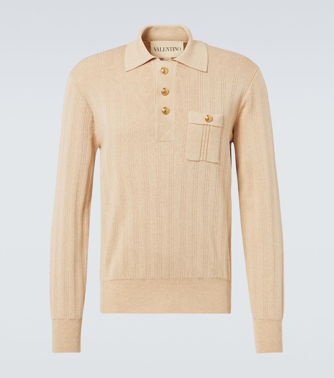 Polopullover aus Rippstrick | Valentino