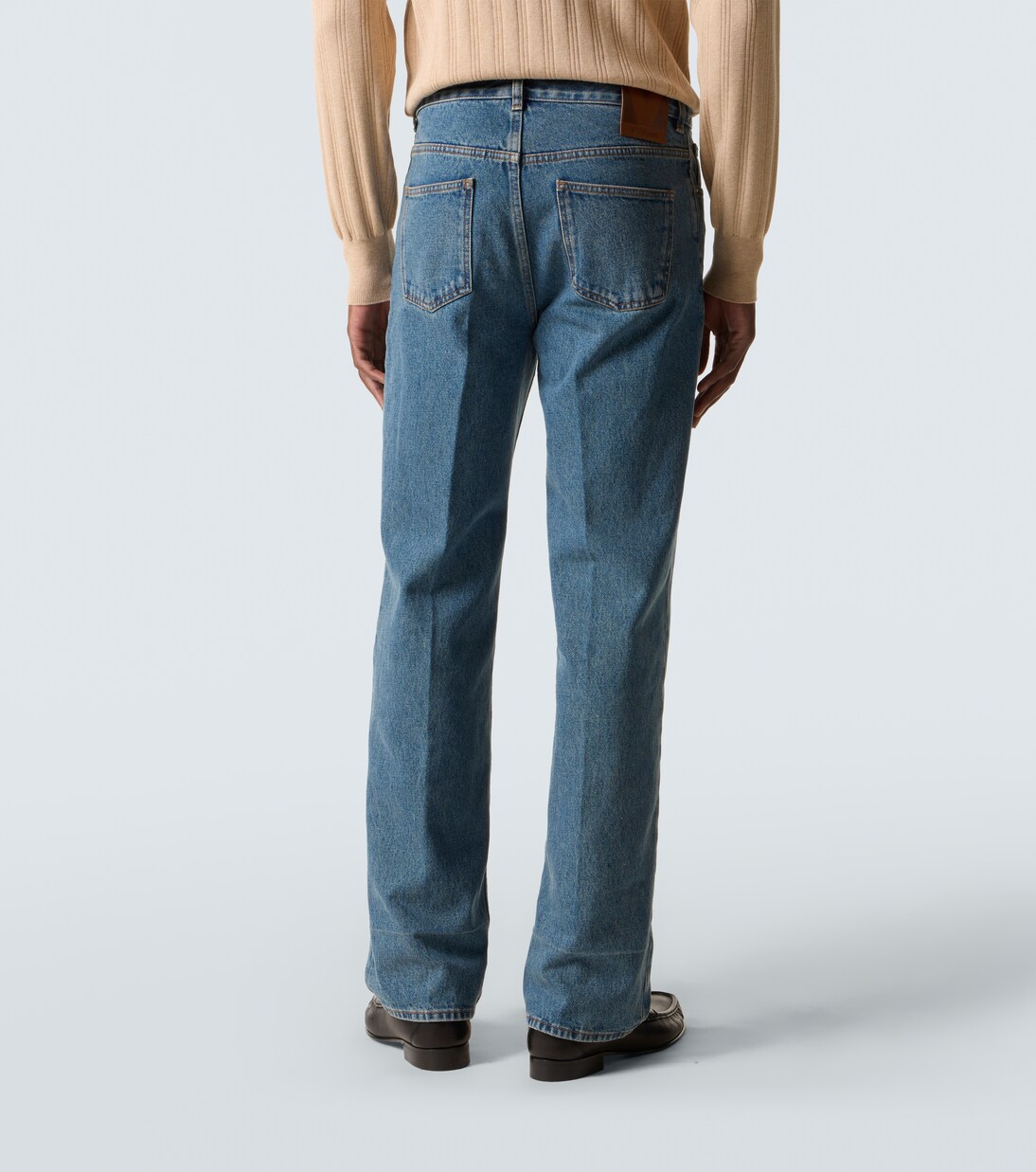 Jeans rectos de tiro medio | Valentino