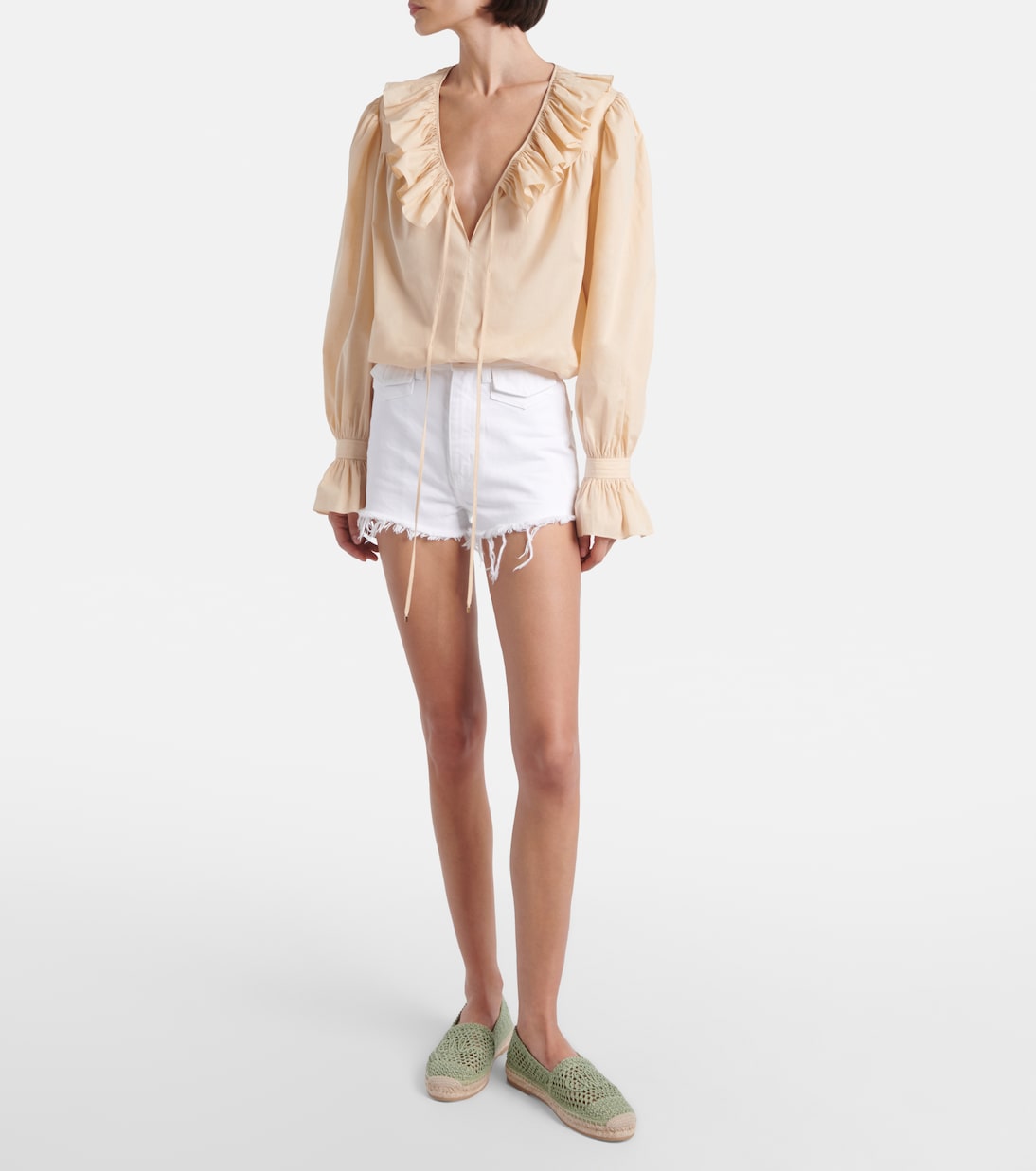 Espadrilles Isla en crochet et cuir | Chloé