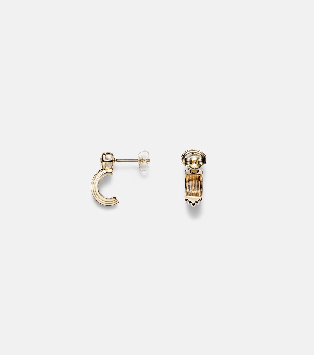 Boucles d’oreilles Pavillion en or 14 ct et topazes | Stone and Strand