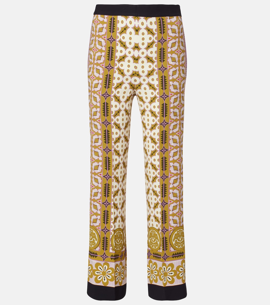 Pantaloni regular con stampa | La DoubleJ