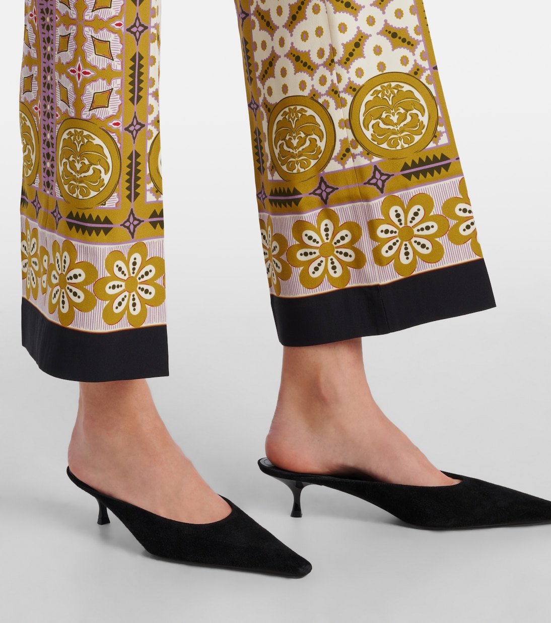 Pantaloni regular con stampa | La DoubleJ