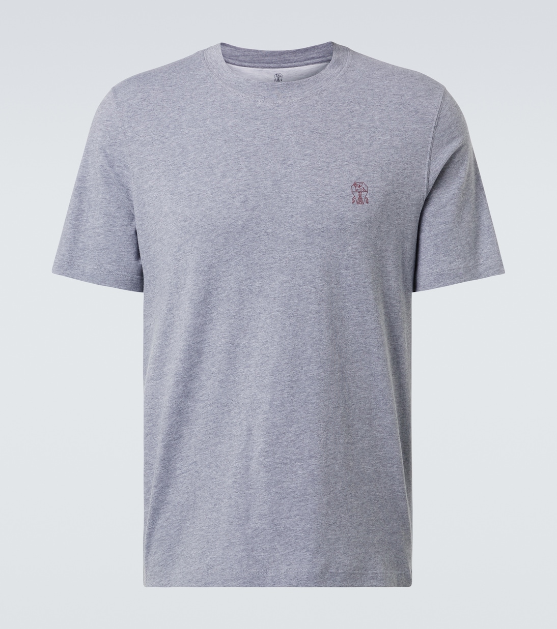 T-shirt in jersey di cotone | Brunello Cucinelli