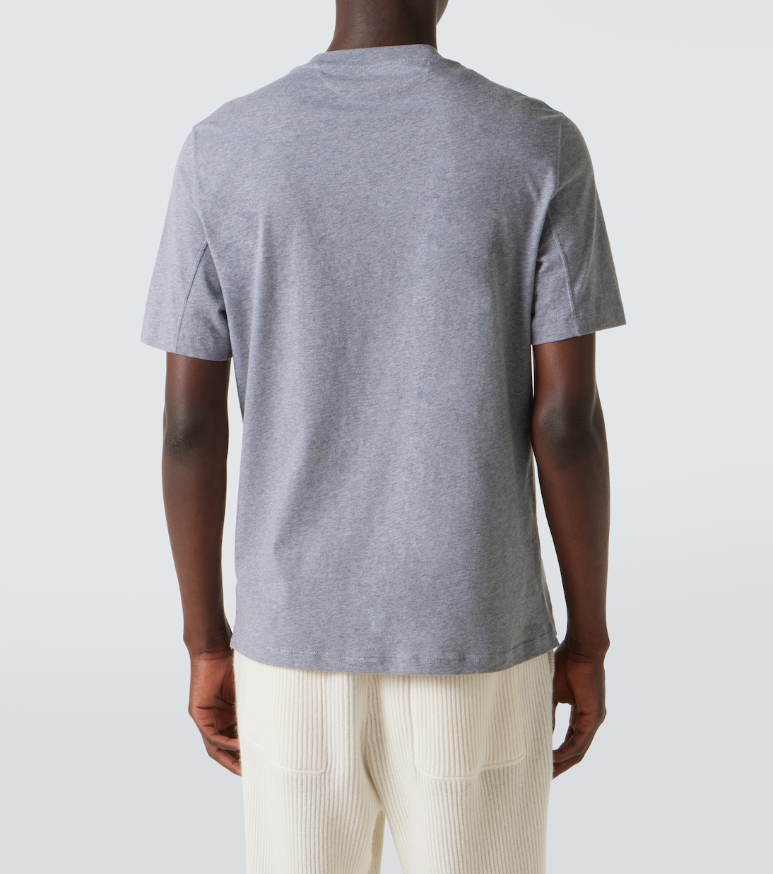 T-shirt in jersey di cotone | Brunello Cucinelli