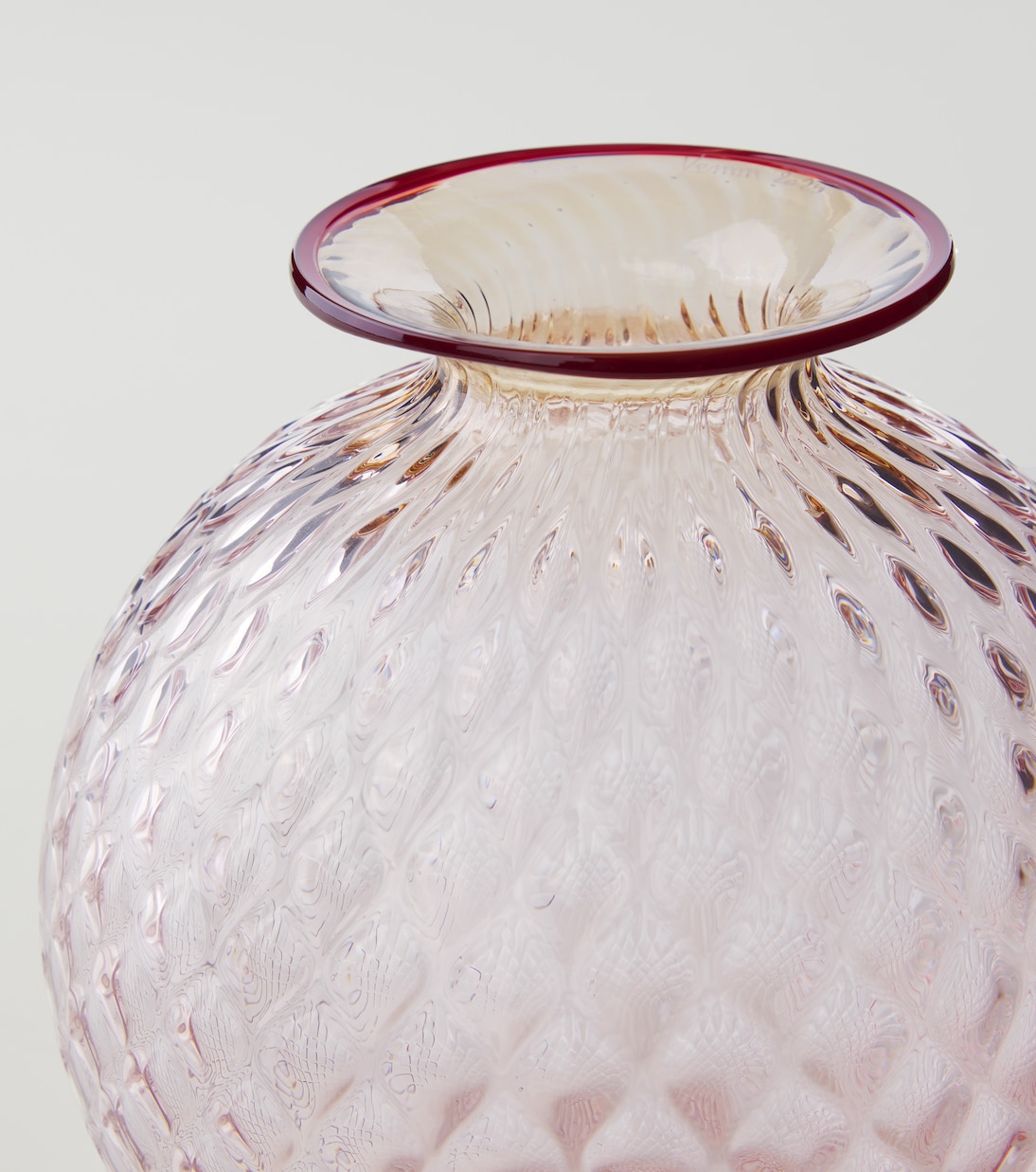 Vaso Monofiori Balloton in vetro di Murano | Venini