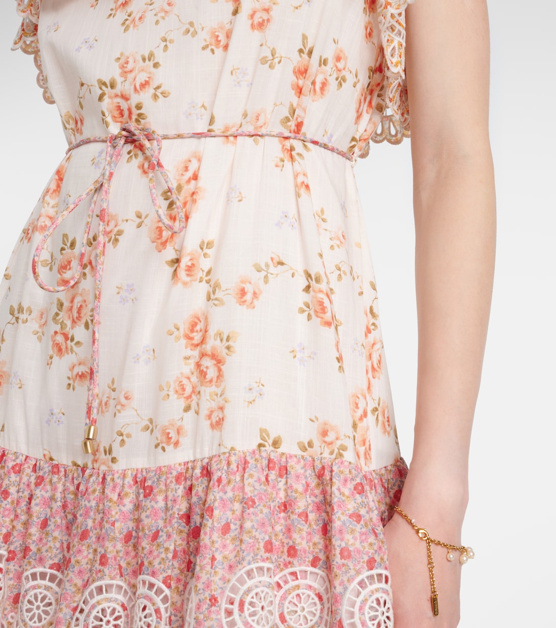 Vestido largo Lucky de algodón | Zimmermann