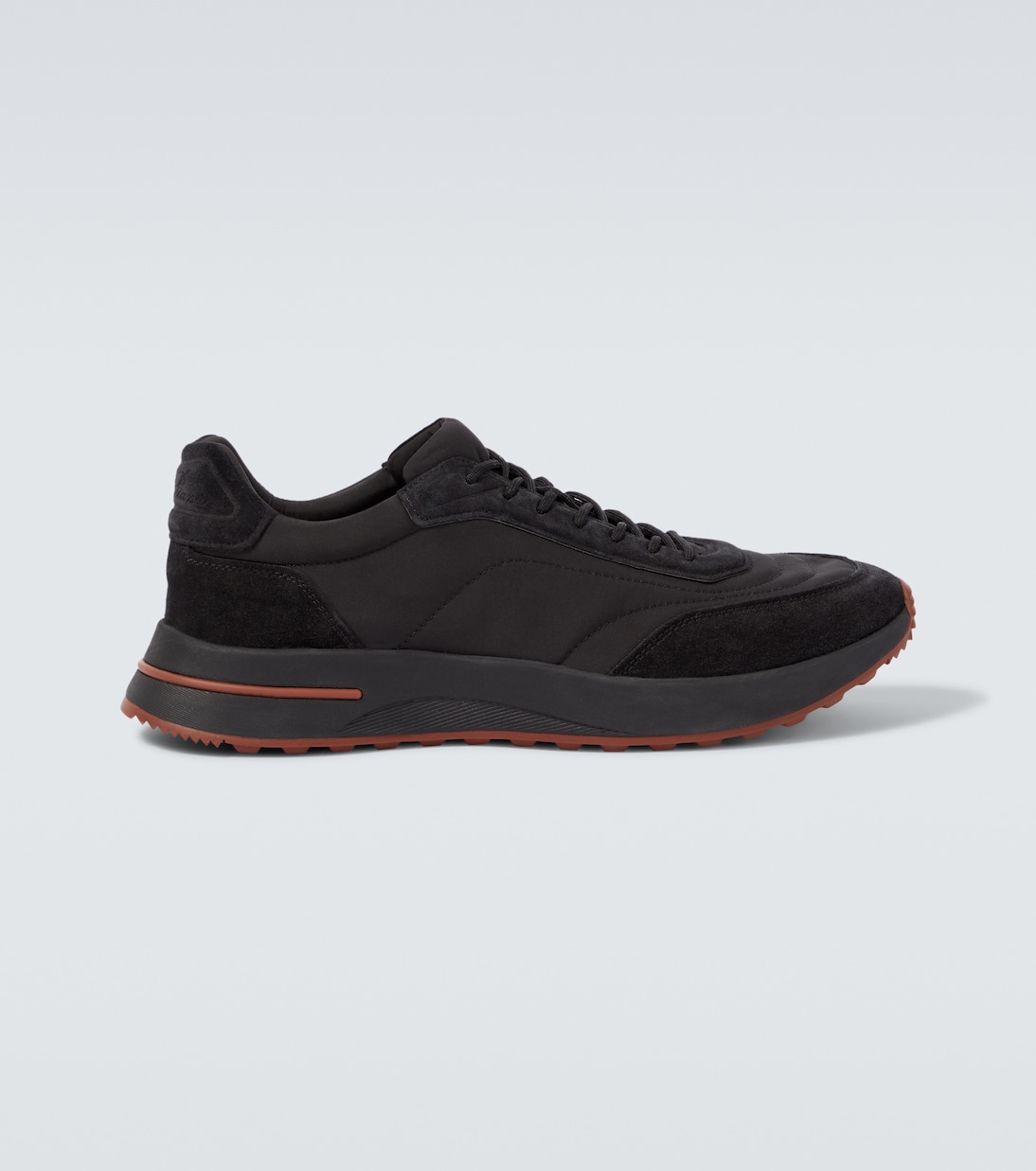 Week End Walk suede-trimmed sneakers | Loro Piana