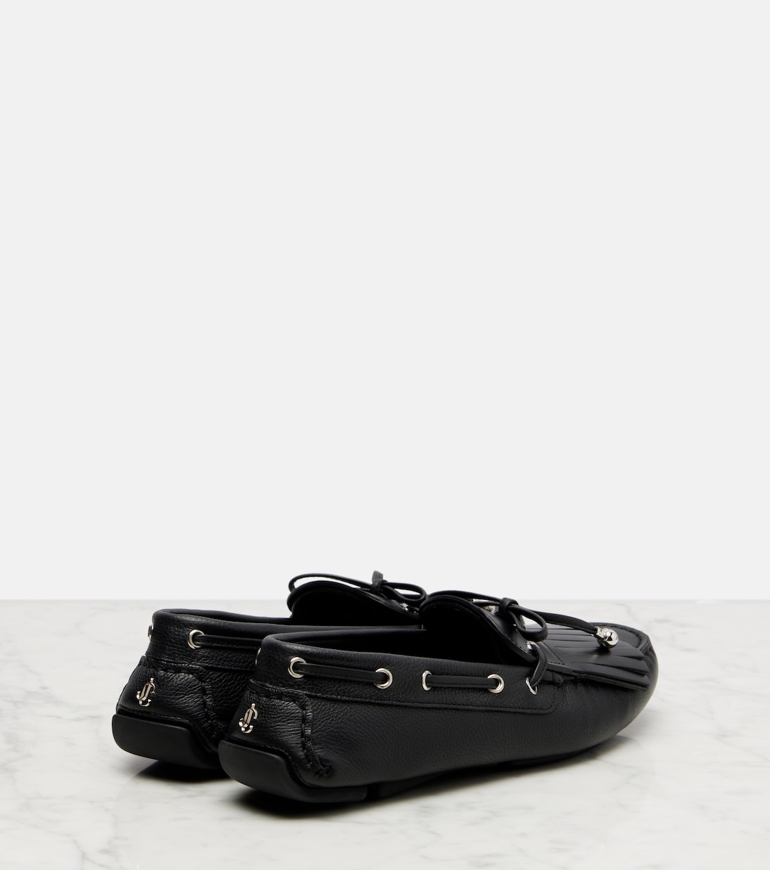 Manon leather moccasins | Jimmy Choo