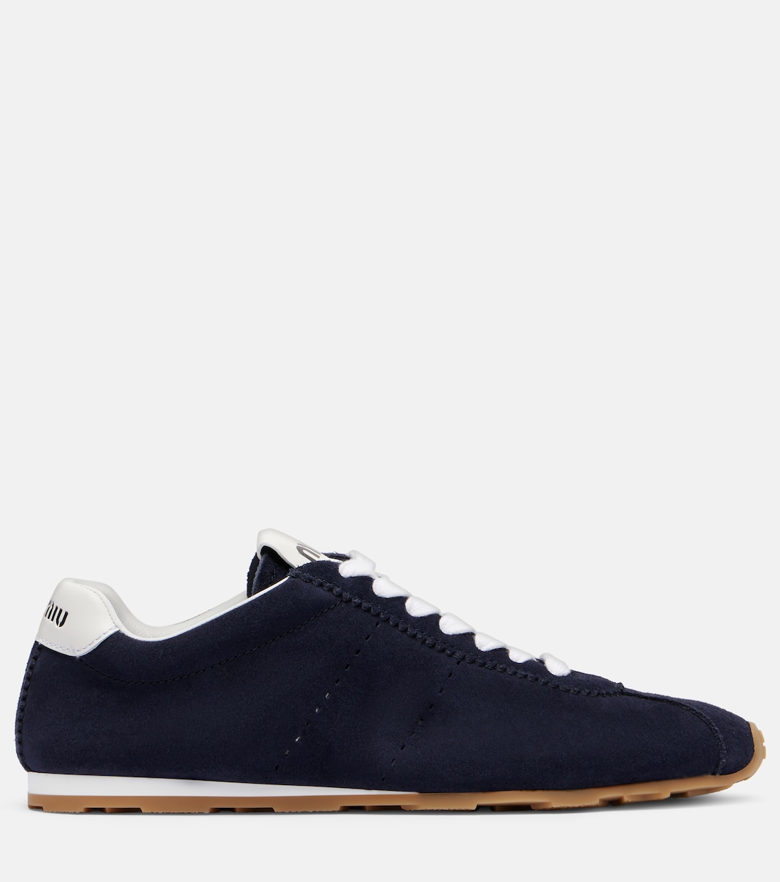 Baskets Plume en daim | Miu Miu