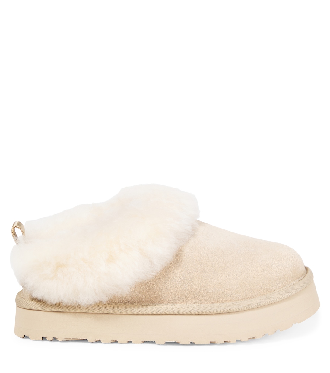 Tazzelle shearling-lined suede slippers | UGG Kids