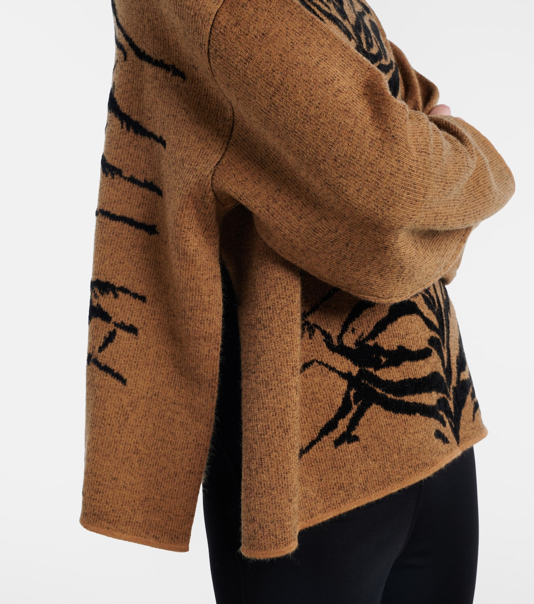 Jacquard turtleneck sweater | Alaïa