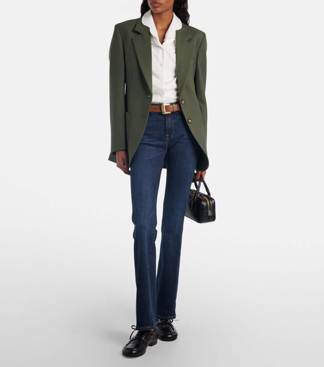 Low-rise bootcut jeans | 7 For All Mankind