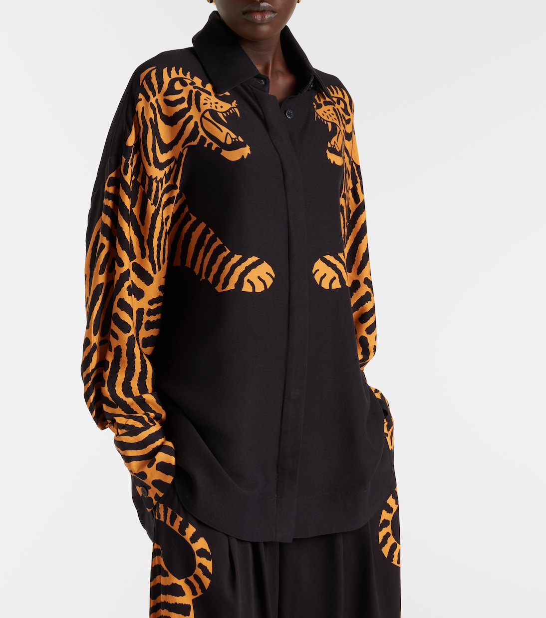 Camisa Black Tiger | Farm Rio