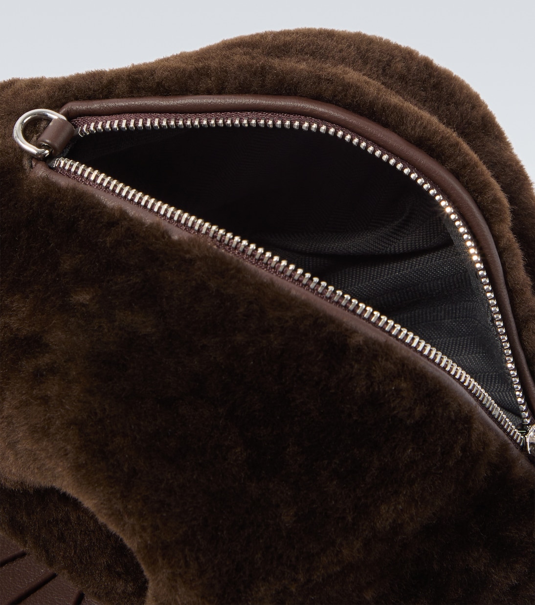 Platypus shearling crossbody bag | Loewe