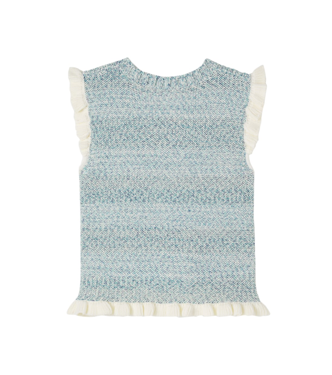 Knitted cotton-blend top | Zimmermann Kids