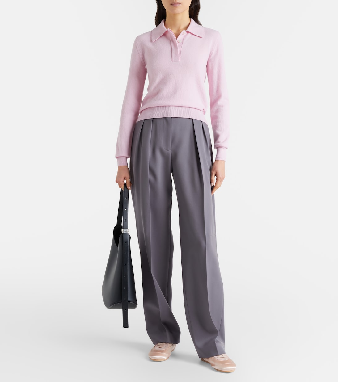 Pleated wool wide-leg pants | Jil Sander