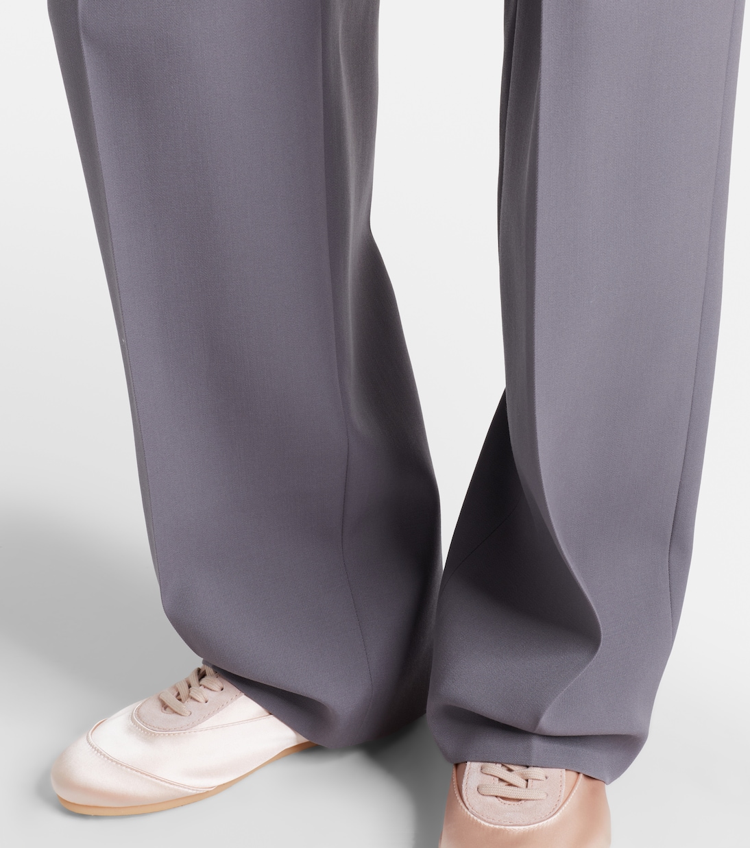 Pleated wool wide-leg pants | Jil Sander