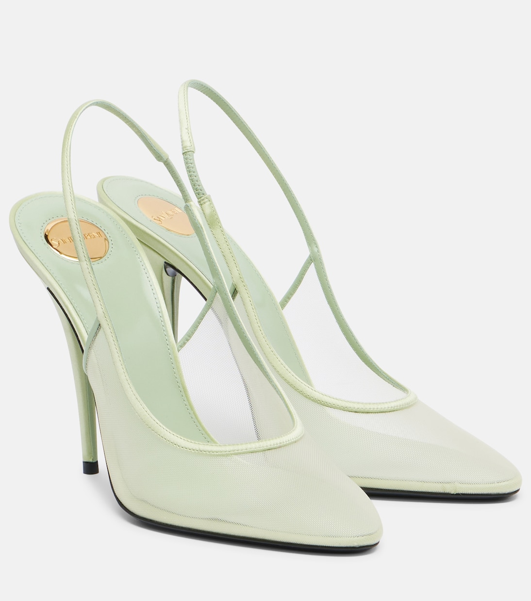 Slingback-Pumps Anita 110 aus Mesh | Saint Laurent