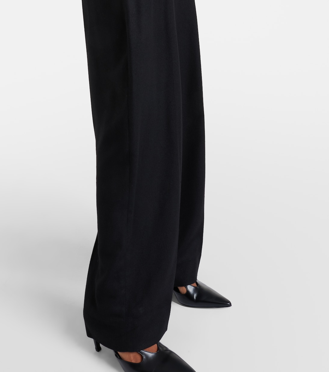 Flannel wide-leg pants | Toteme