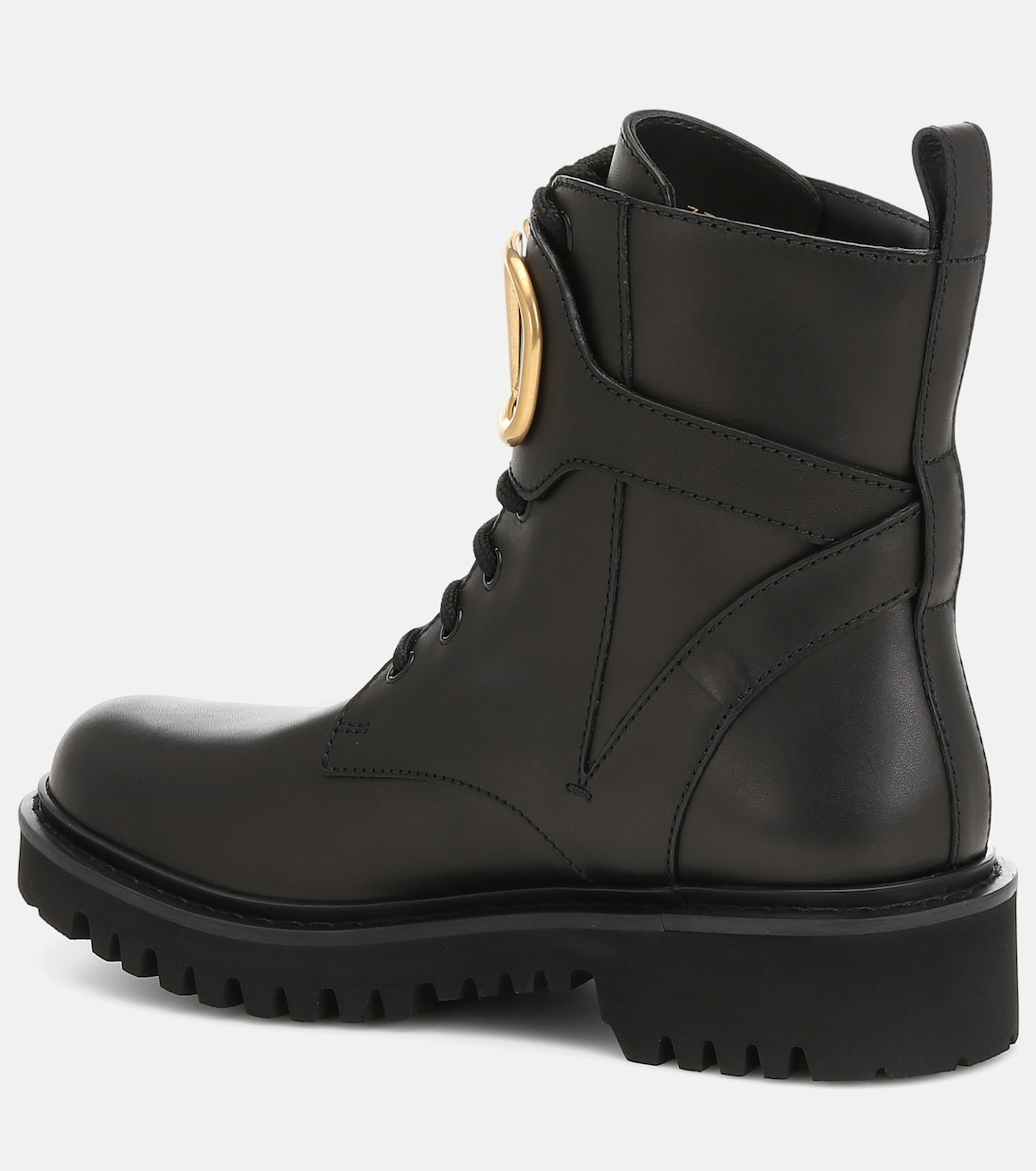 Valentino Garavani – Bottines VLOGO en cuir | Valentino Garavani