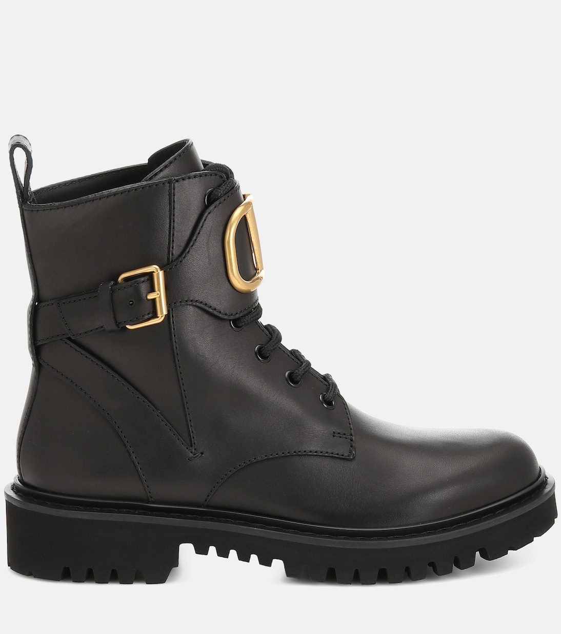 Valentino Garavani – Bottines VLOGO en cuir | Valentino Garavani
