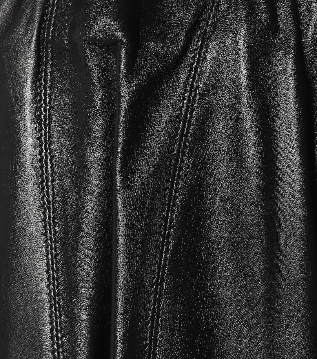 Leather midi skirt | Marni