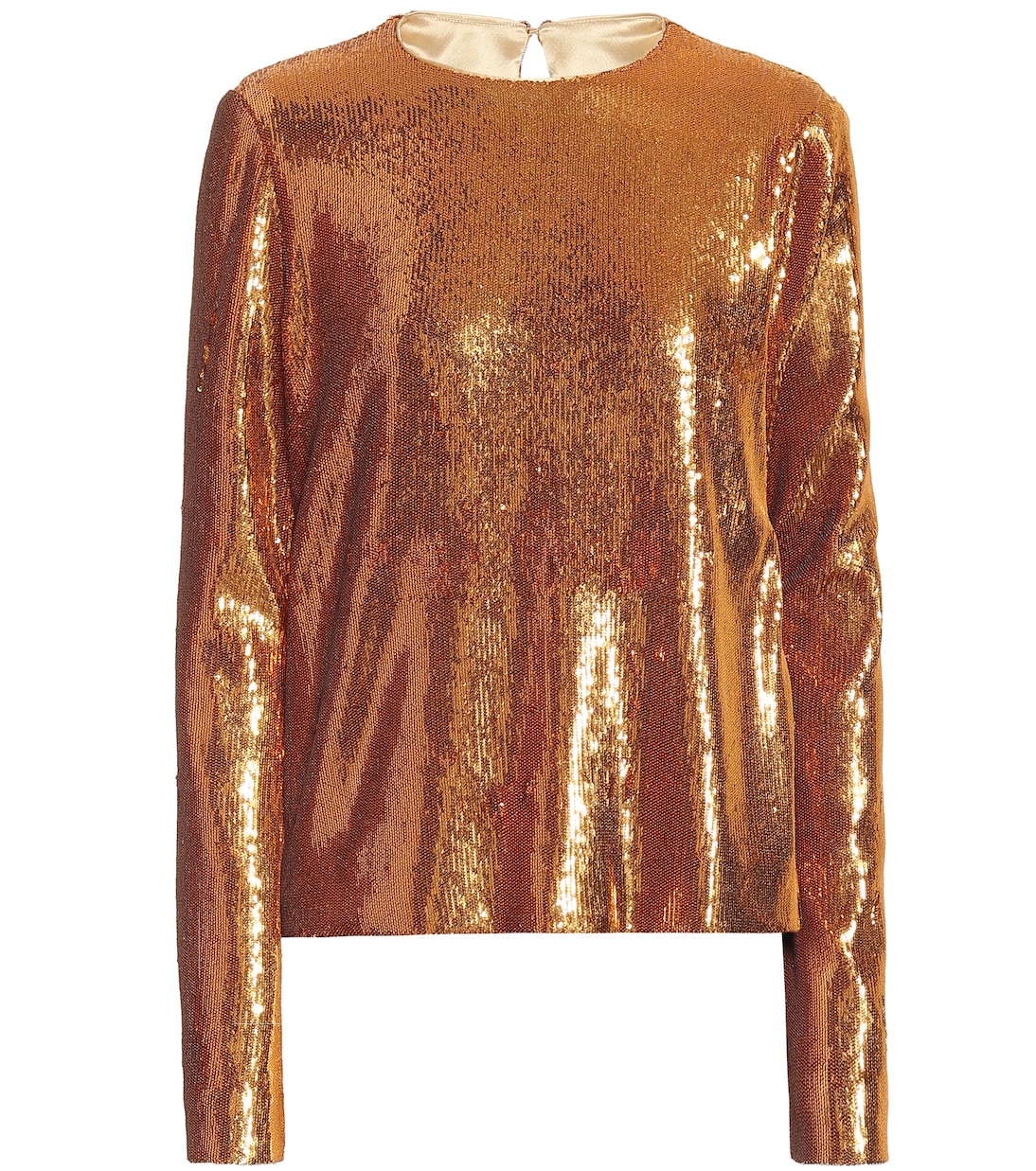 Gilded Clara sequined top | Galvan