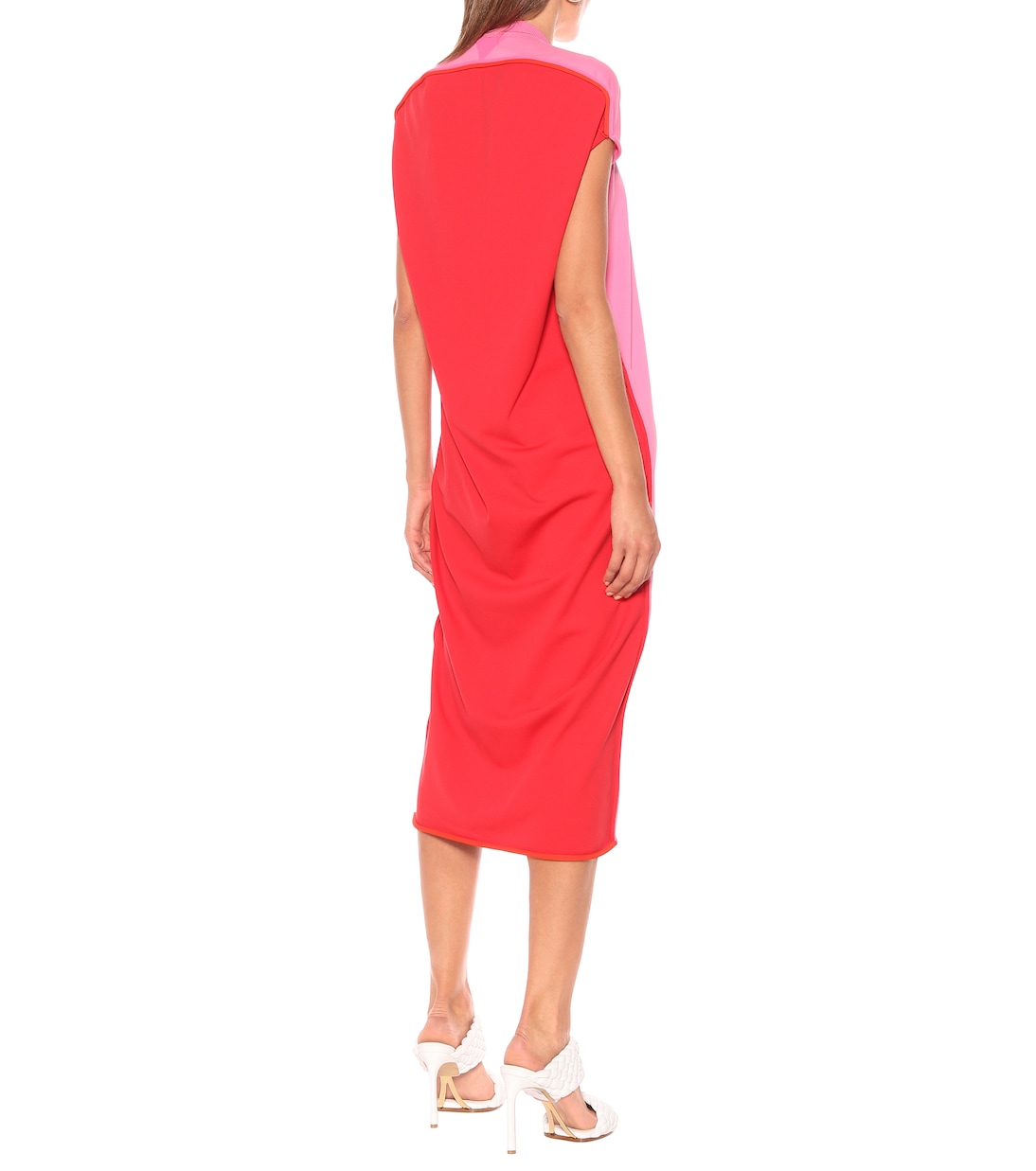 Vestido midi de punto fino | Bottega Veneta