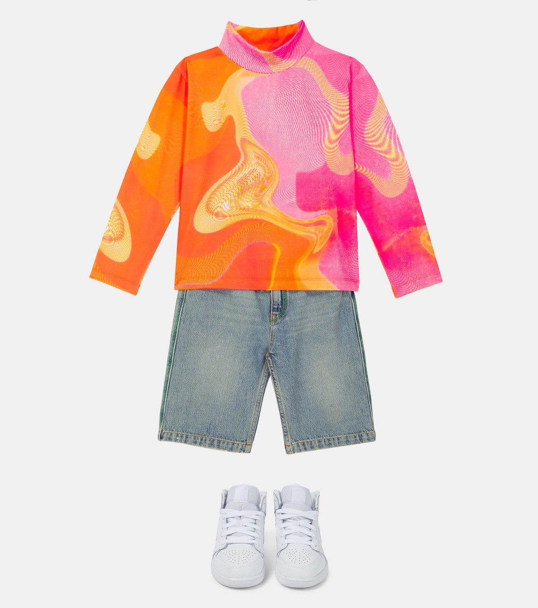 Printed long-sleeved top | ERL Kids
