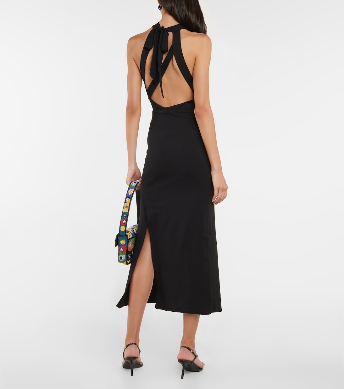 Merle cutout halterneck dress | Rotate