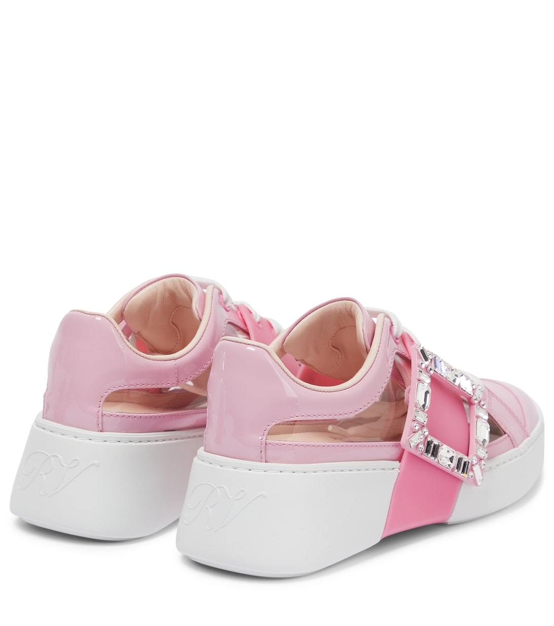 Baskets Viv' Skate en PVC et cuir | Roger Vivier