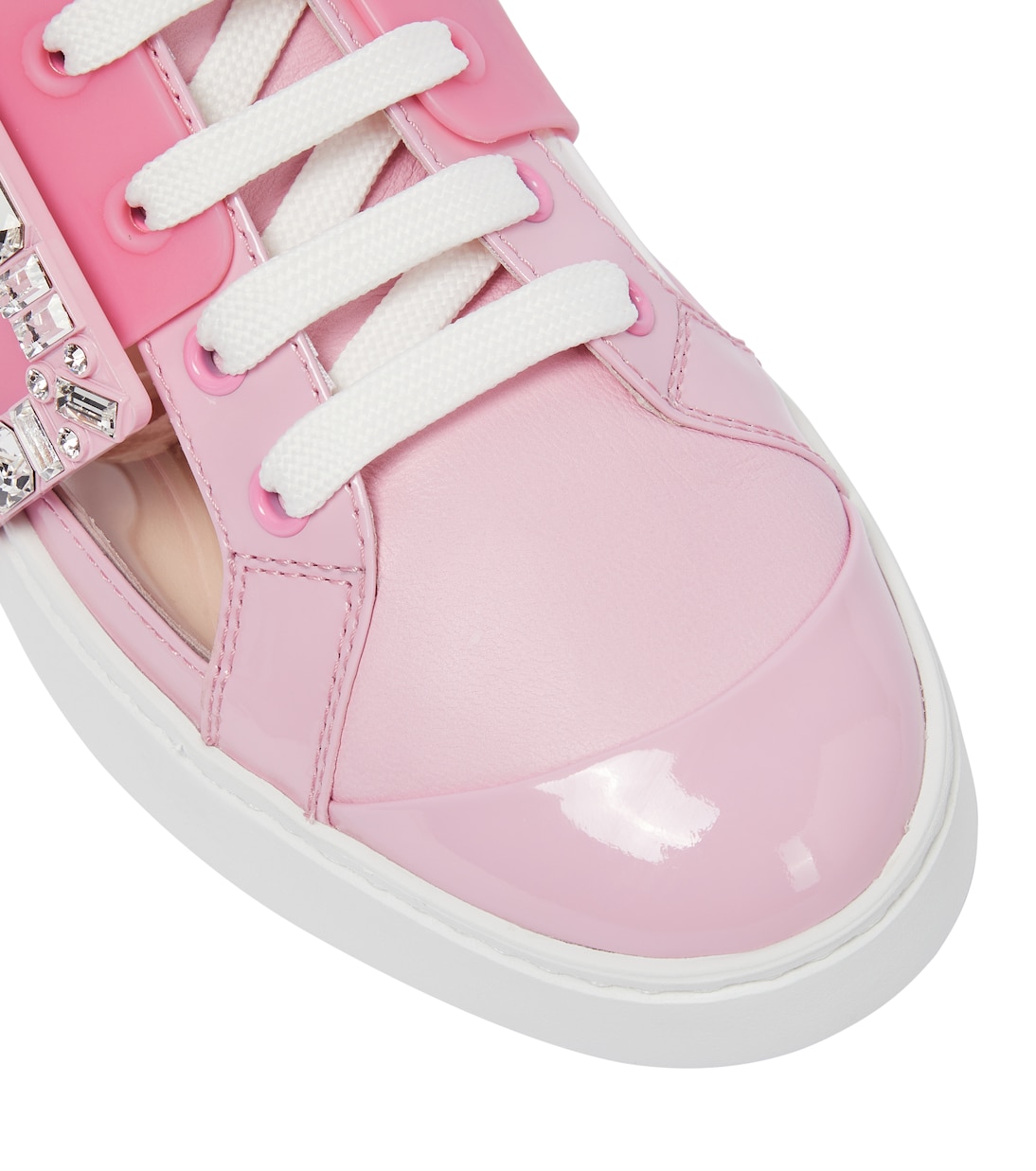 Baskets Viv' Skate en PVC et cuir | Roger Vivier