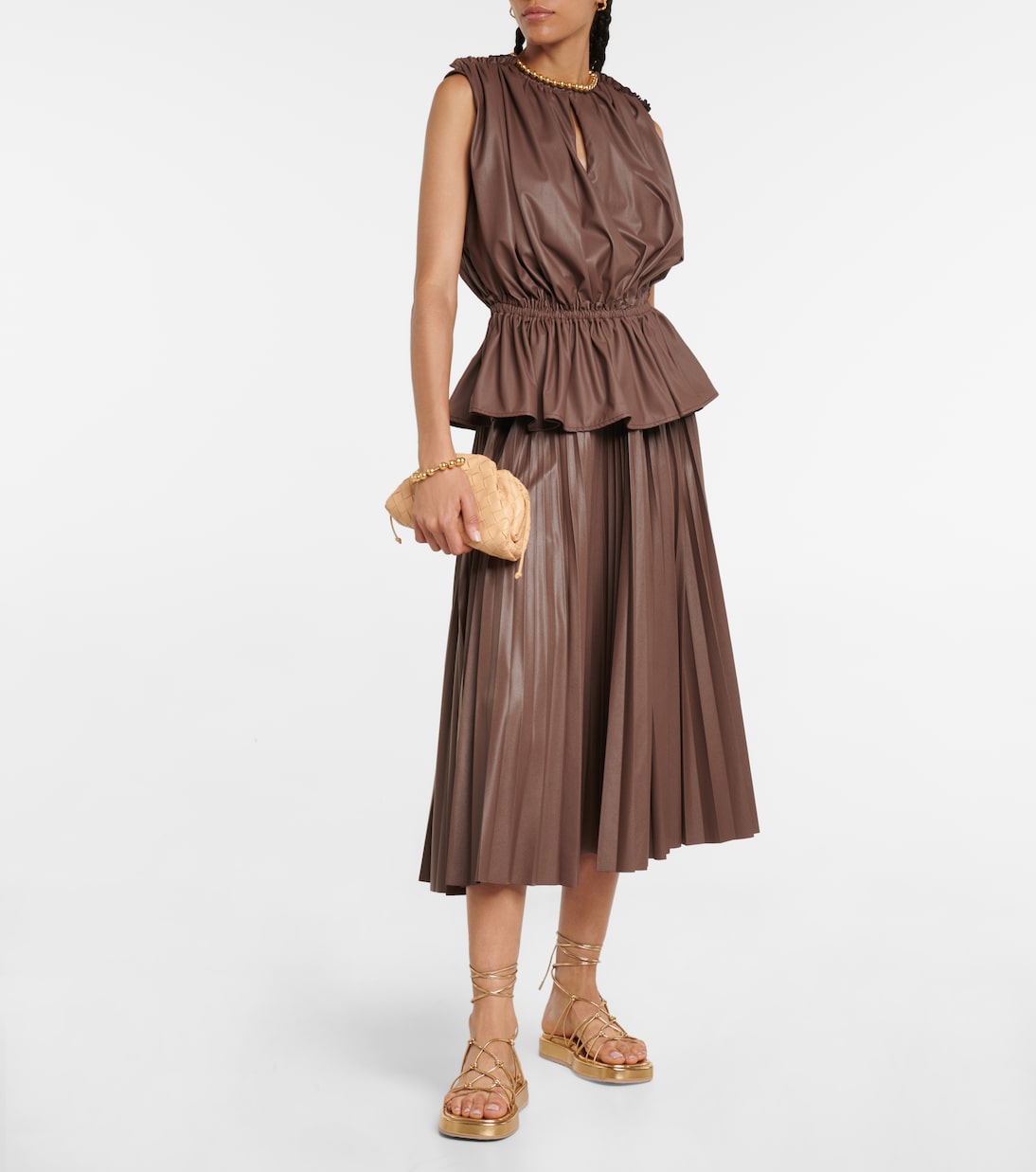 Top Baldur con peplum | Altuzarra