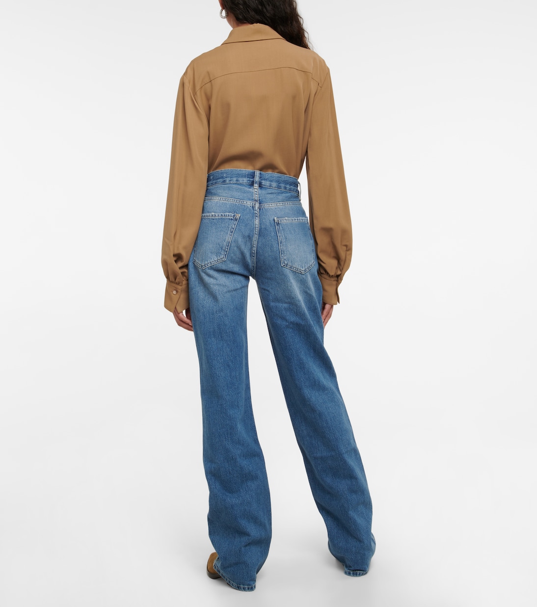 Jeans rectos Le Jane cropped | Frame