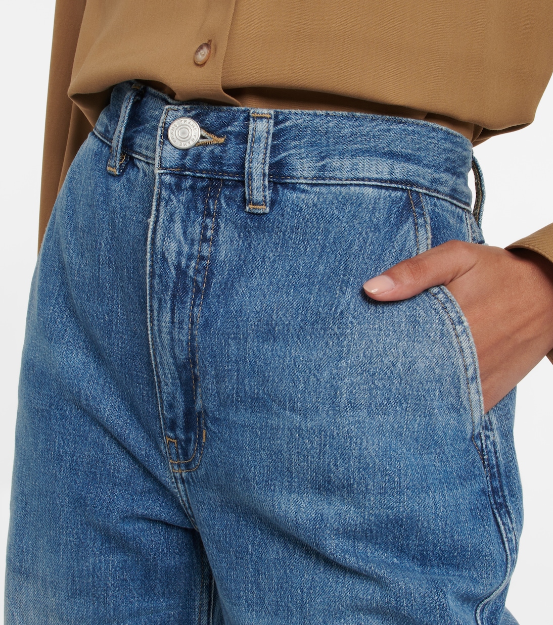 Jeans rectos Le Jane cropped | Frame
