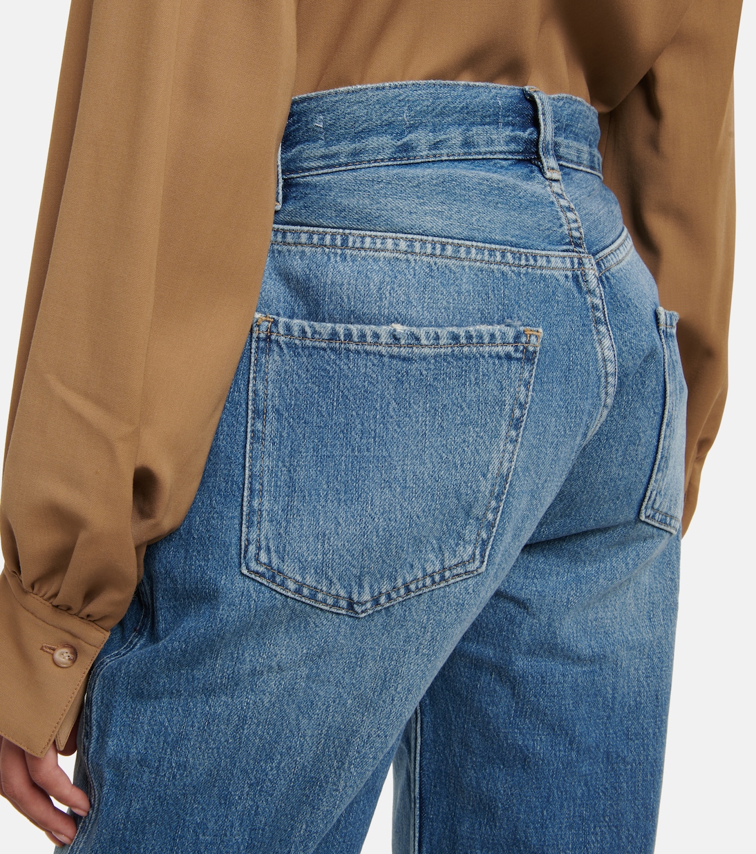 Jeans rectos Le Jane cropped | Frame
