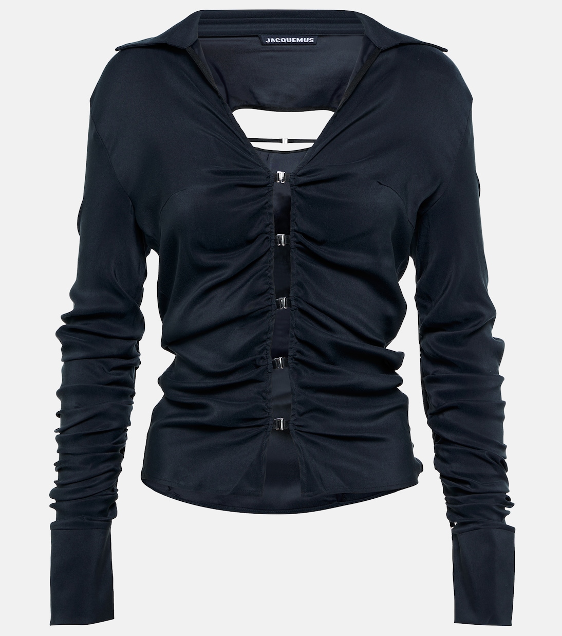 La Chemise Soffio cutout top | Jacquemus