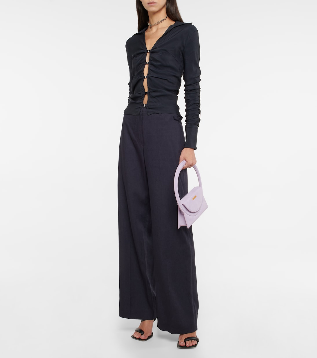 La Chemise Soffio cutout top | Jacquemus