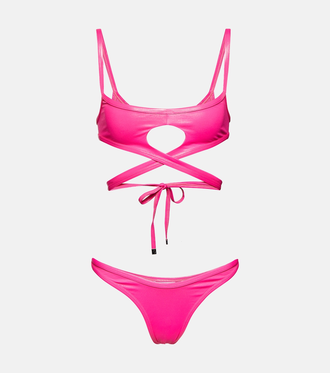 Square wrap bikini | The Attico