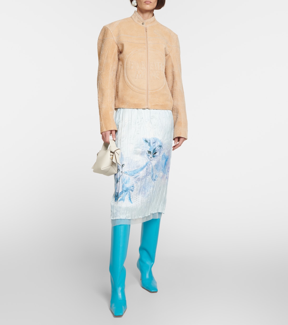 Botas altas de piel | Acne Studios