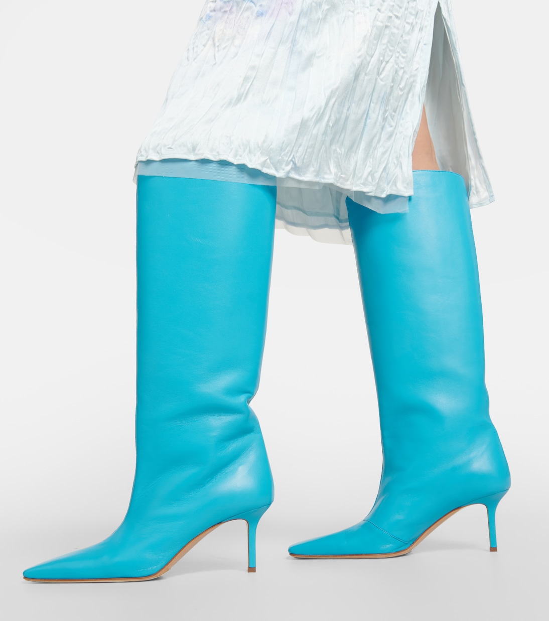 Botas altas de piel | Acne Studios
