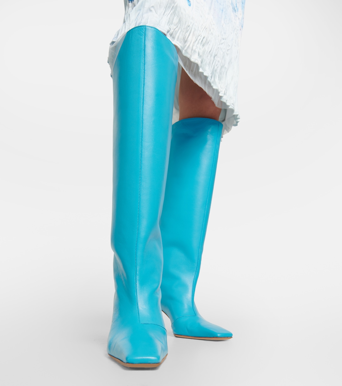 Botas altas de piel | Acne Studios