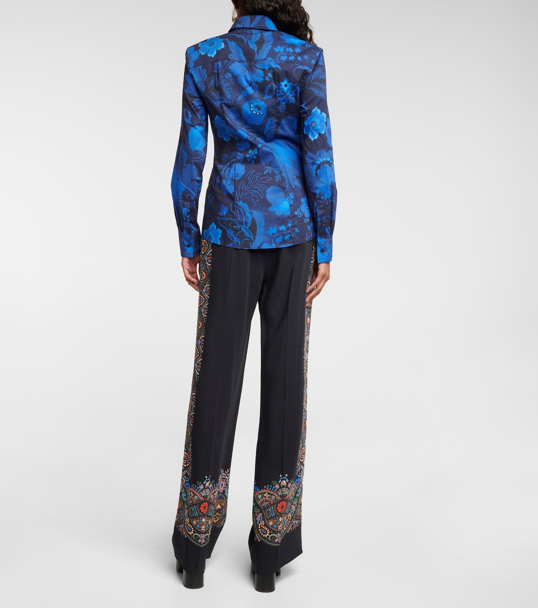 Camisa en mezcla de algodón floral | Etro
