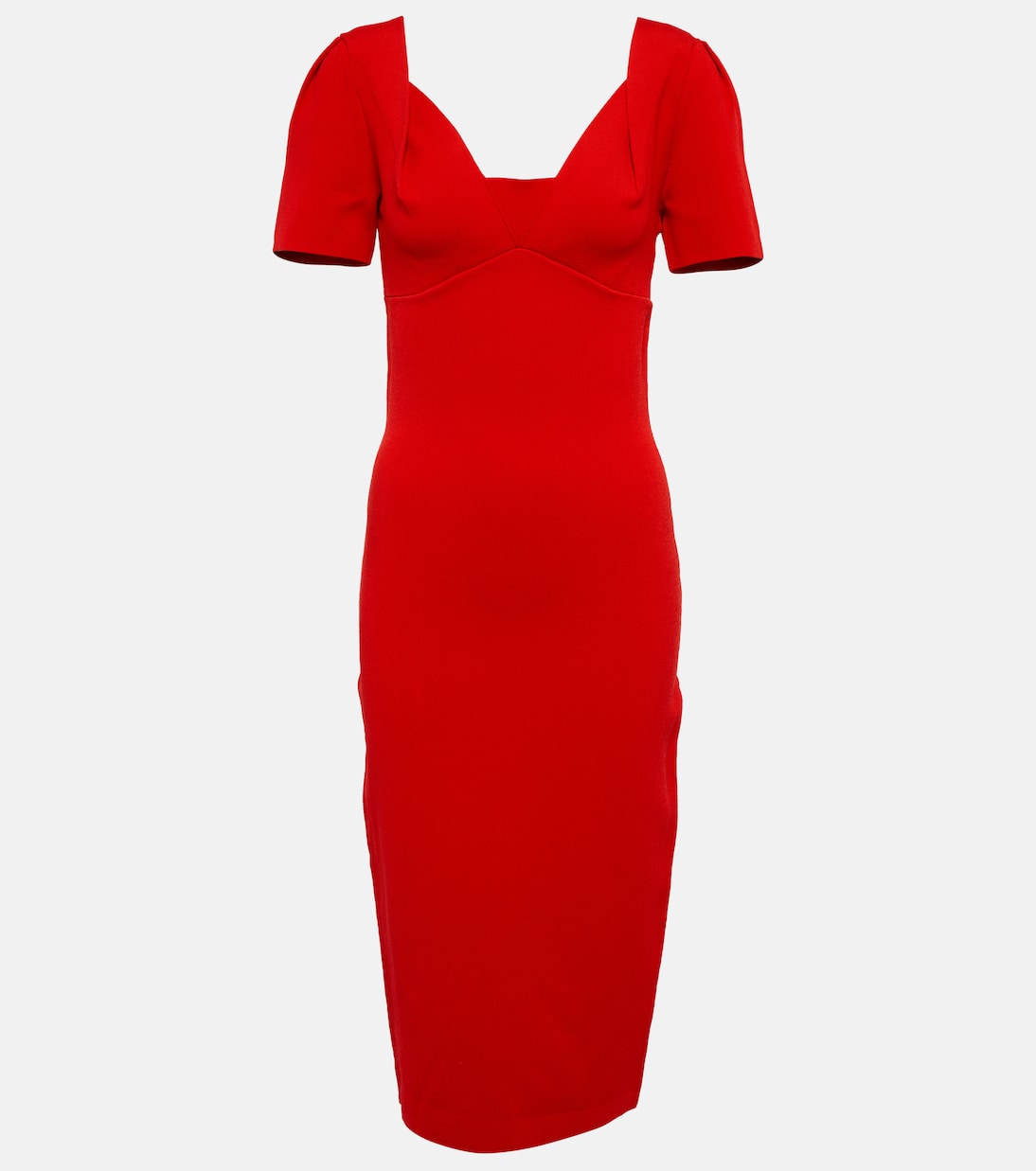 Vestido midi Joint de punto fino | Roland Mouret