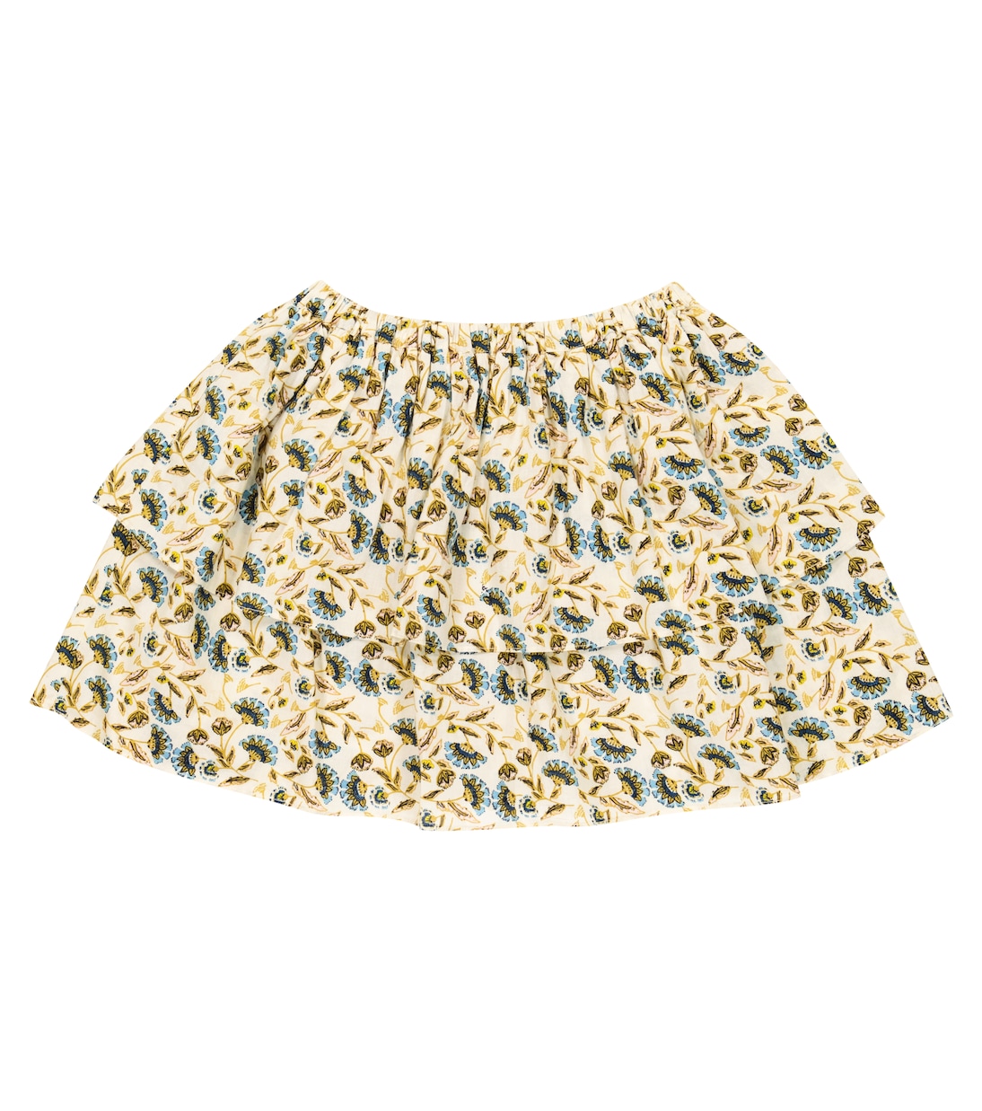Jupe en coton à fleurs | Bonpoint
