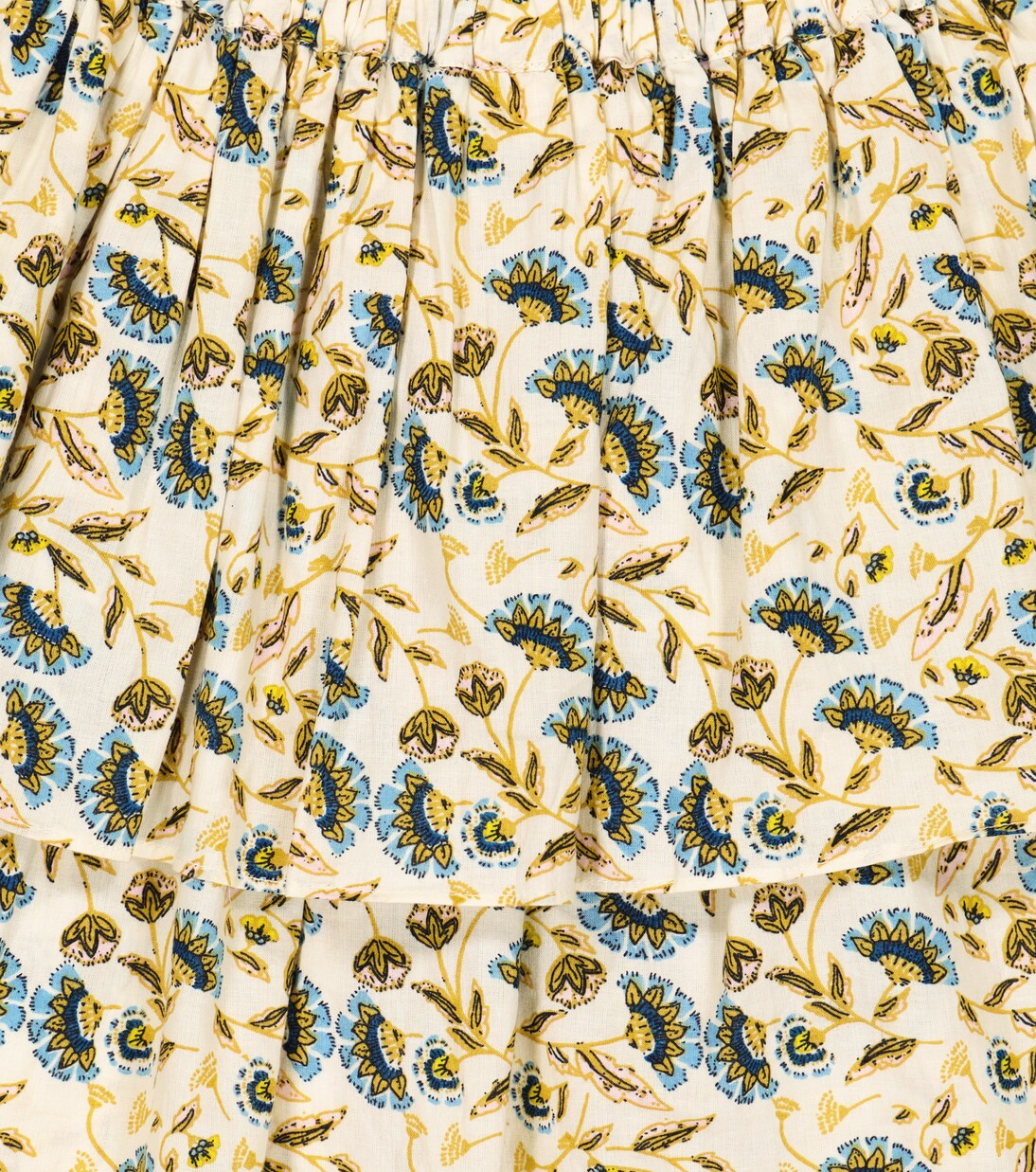 Jupe en coton à fleurs | Bonpoint