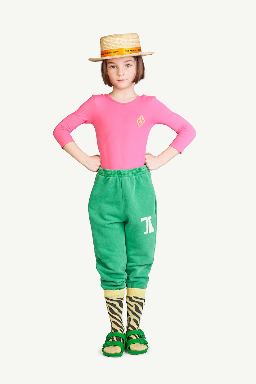 Panther printed cotton sweatpants | The Animals Observatory