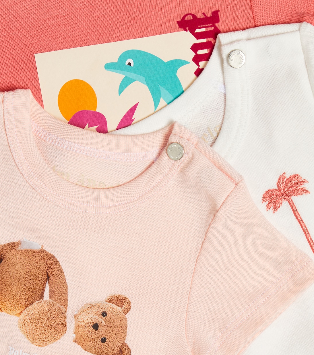 Baby - Set di tre body in cotone | Palm Angels Kids